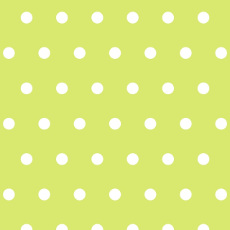 Tapeta dla dziecka w groszki zielono-biała limonkowa