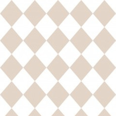 Biała tapeta w beżowe romby geometryczna skandynawska